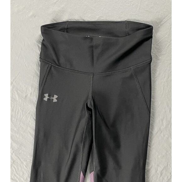 Under Armour Heat Gear Compression Pull On Athletic Leggings Women's Size S - Picture 9 of 11